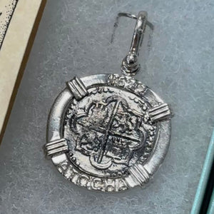 Silver Atocha Coin 1622 Bezel