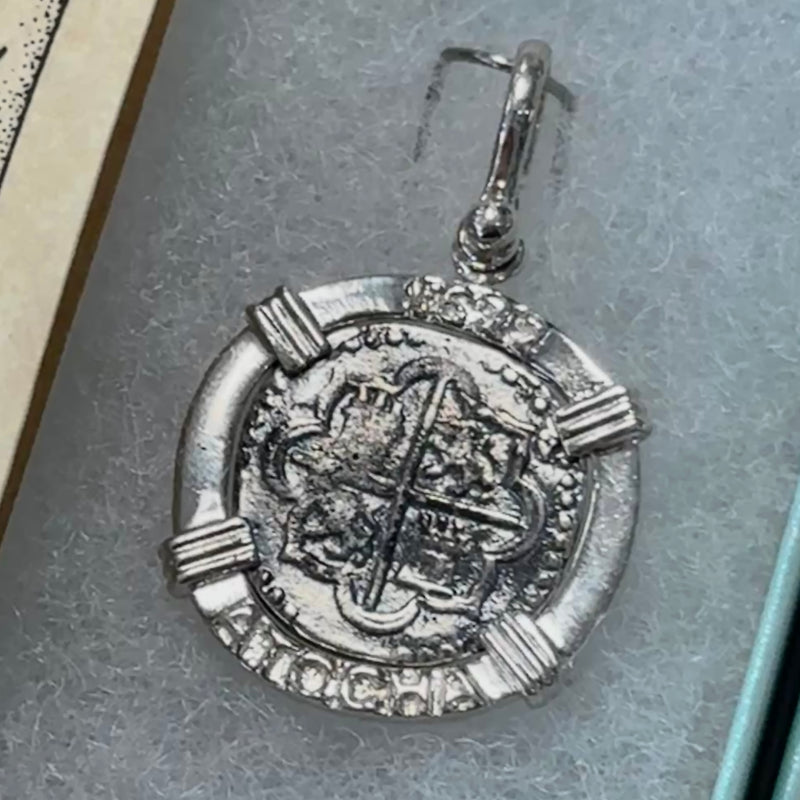 Silver Atocha Coin 1622 Bezel