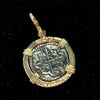 Atocha Coin with 14k 1622 Atocha Bezel