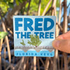 Scholarship Sticker - Fred the Tree 3” Square