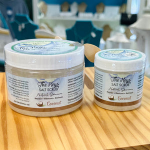 THE Keys Salt Scrub, Coconut - Made in the Florida Keys!