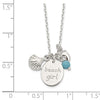 Sterling Silver & Turquoise Beach Girl Necklace