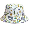 Manatee Reversible Bucket Hat, Youth Toddler Size