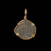 Atocha Coin with 14k Bezel Irregular Medium