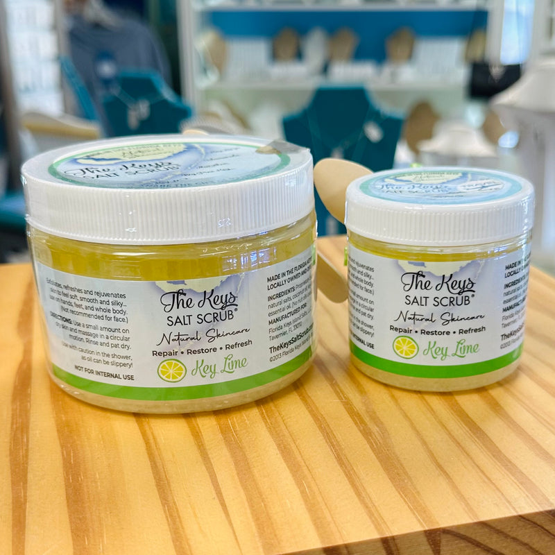 THE Keys Salt Scrub, Key Lime - Made in the Florida Keys!