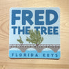 Scholarship Sticker - Fred the Tree 3” Square