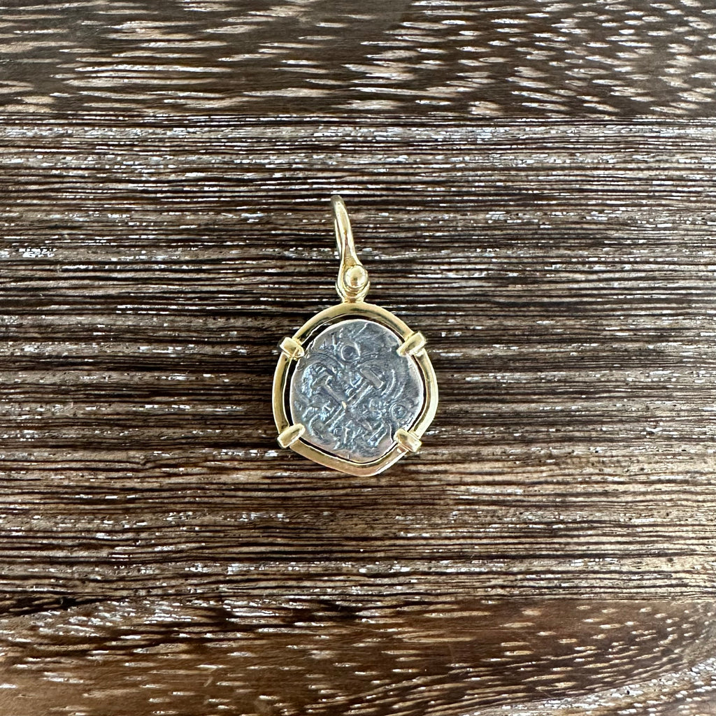 Atocha Coin with 14k Bezel