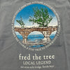 *YOUTH* Fred the Tree Short Sleeve Tee Faded Blue