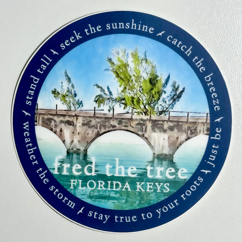 Sticker - Fred the Tree 3” Circle