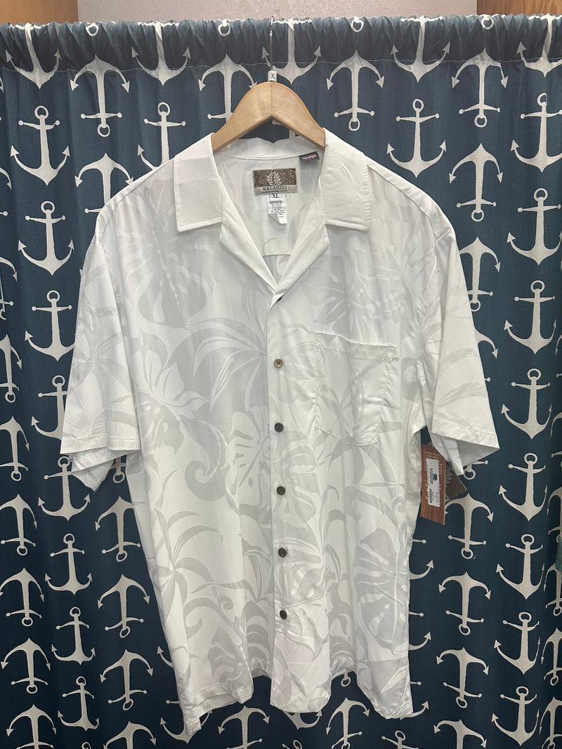 RJC Men’s Aloha White Shirt