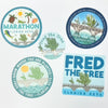 Fred the Tree Stickers for Scholarships!