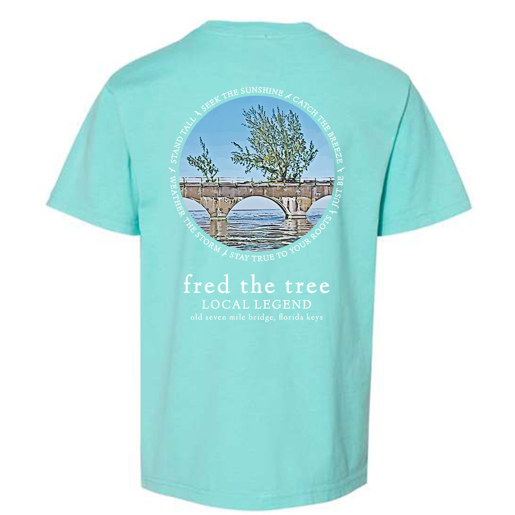 MID DECEMBER PREORDER *YOUTH* Fred the Tree Short Sleeve Tee MINT