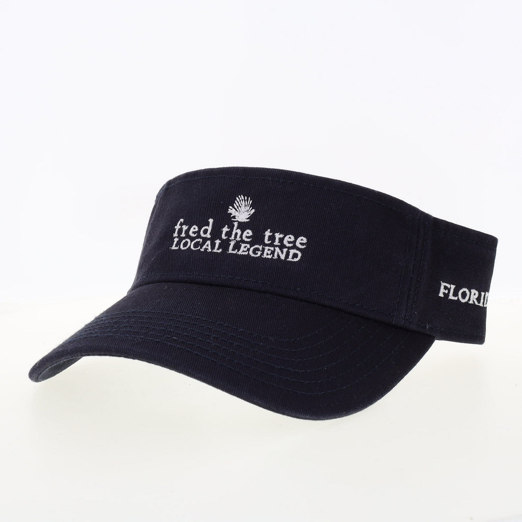 Fred the Tree Florida Keys Visor Navy