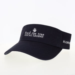 Fred the Tree Florida Keys Visor Navy