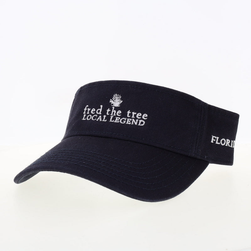 Fred the Tree Florida Keys Visor Navy