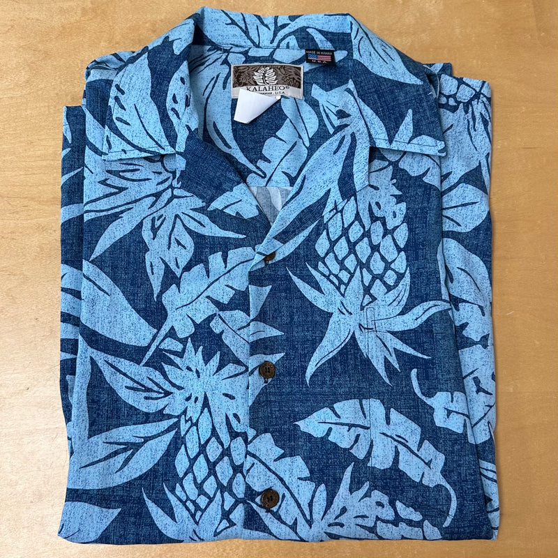 RJC Men’s Pineapple Blue Shirt
