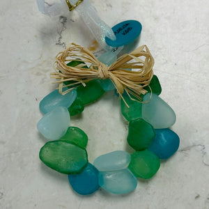 Seaglass Wreath Ornament