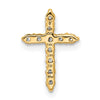 Cross Pendant 14k w/ Diamonds