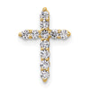Cross Pendant 14k w/ Diamonds