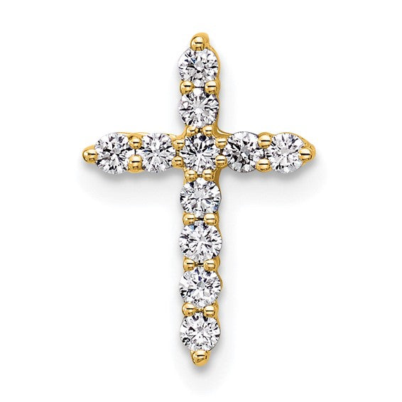 Cross Pendant 14k w/ Diamonds