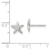 Sterling Silver Starfish Post Earrings XS