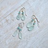 Tiny Seaglass Earrings