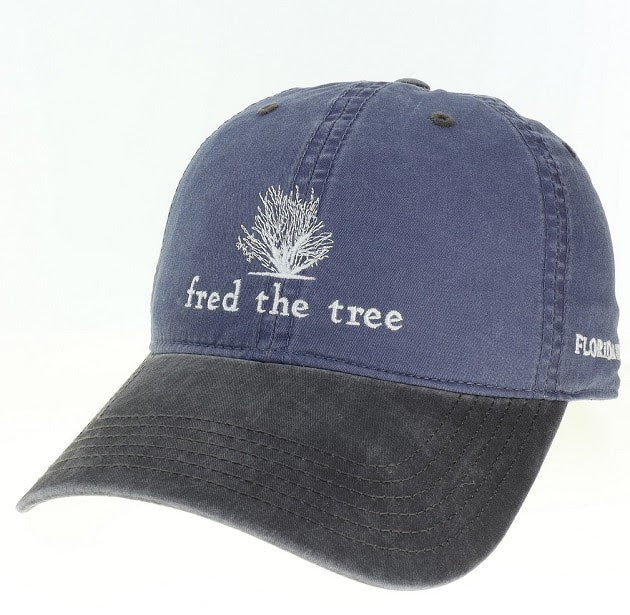 Legacy Fred the Tree Florida Keys Ball Cap, Slate/Cinder