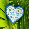 Marathon Sticker Heart