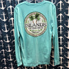 Islands of the Keys Unisex Long Sleeve T-Shirt, CM Blue