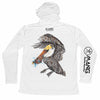 MANG Pelican Hood SPF Longsleeve White