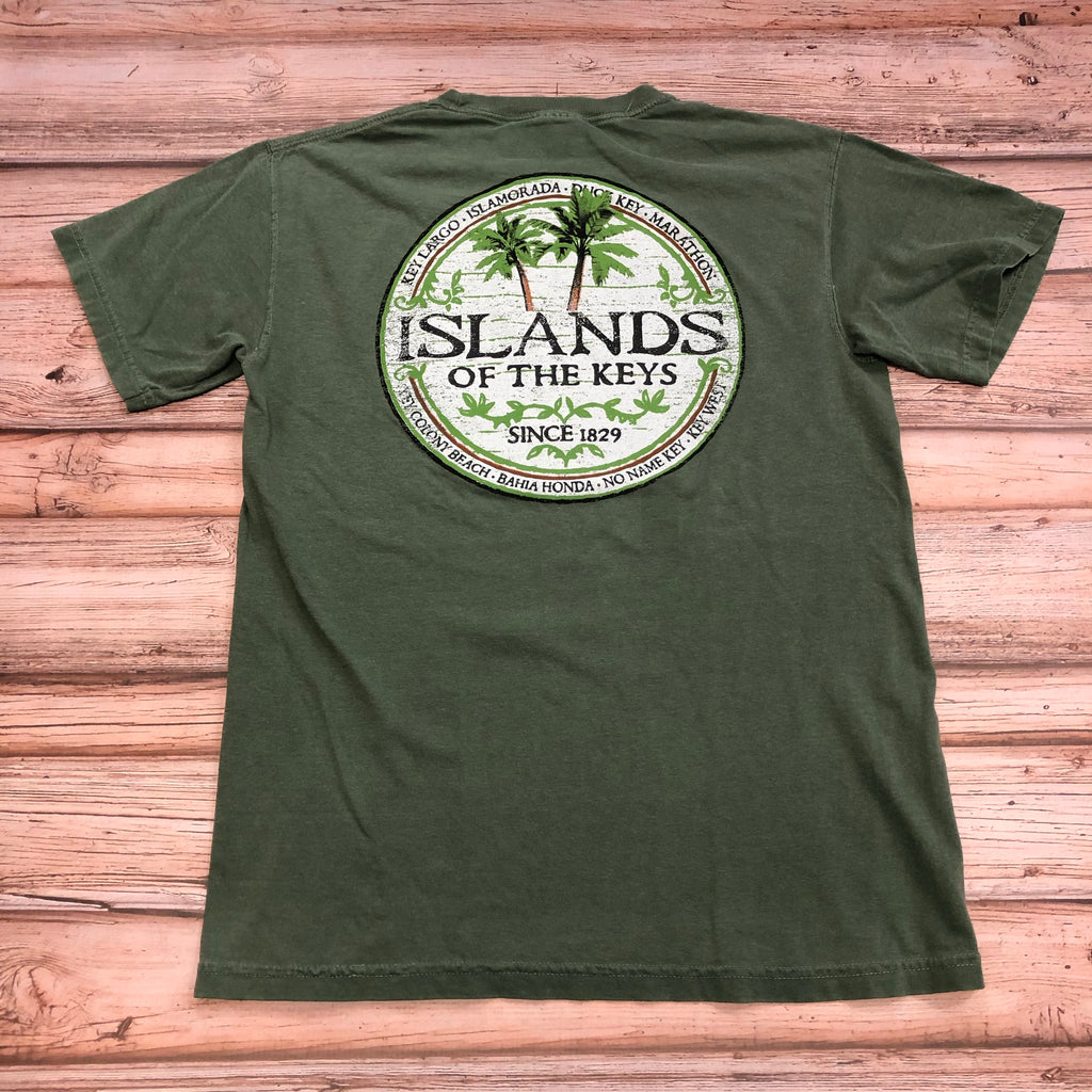 Islands of the Keys Unisex Short Sleeve T-shirt, Hemp