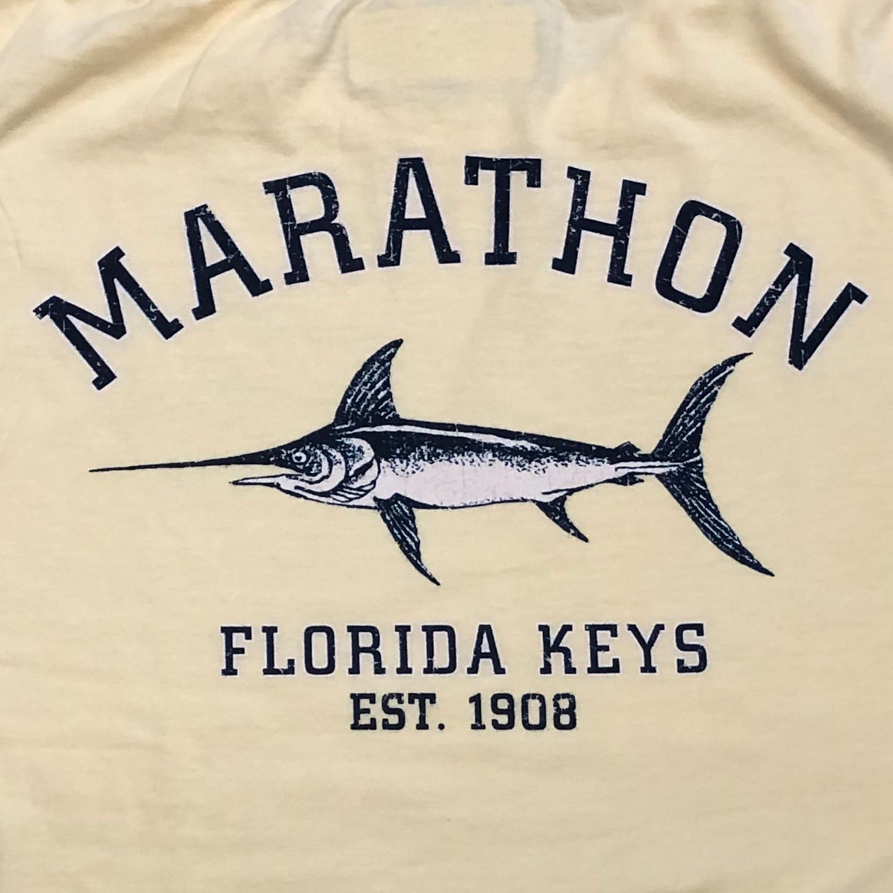 Marlin Short Sleeve T-Shirt, Butter Yellow – Bayshore Clothing
