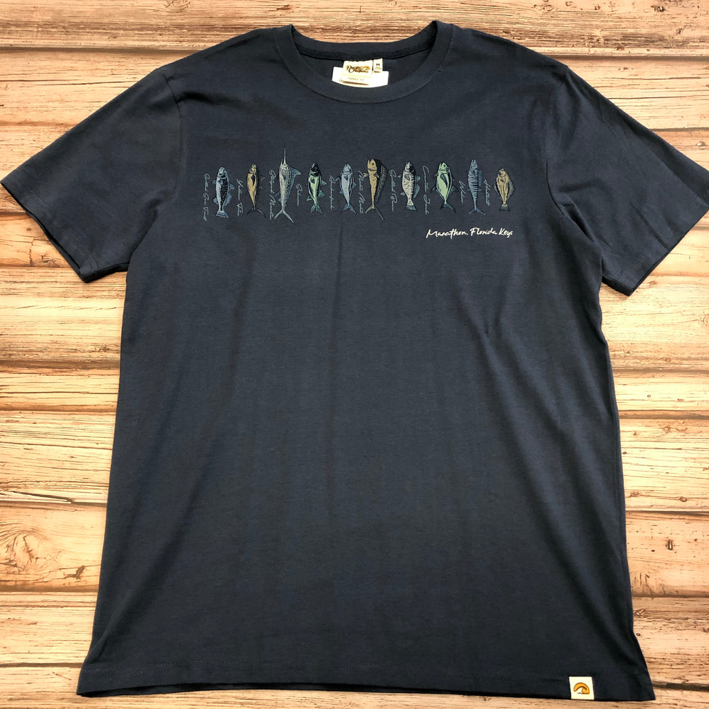 Marathon Gamefish T-Shirt, Navy
