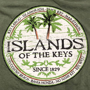 Islands of the Keys Unisex Short Sleeve T-shirt, Hemp