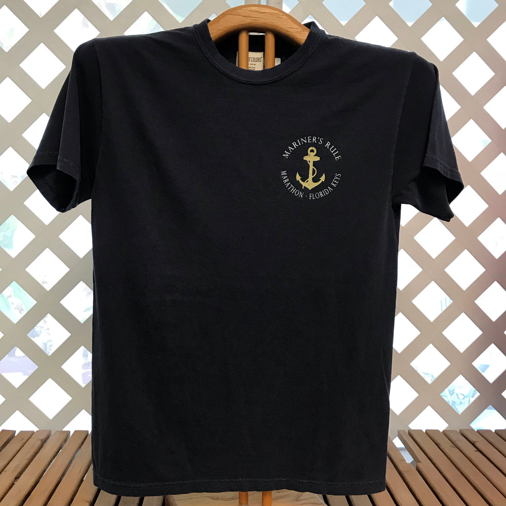 Men’s Captain’s Rule Captain is Always Right T-Shirt, Navy