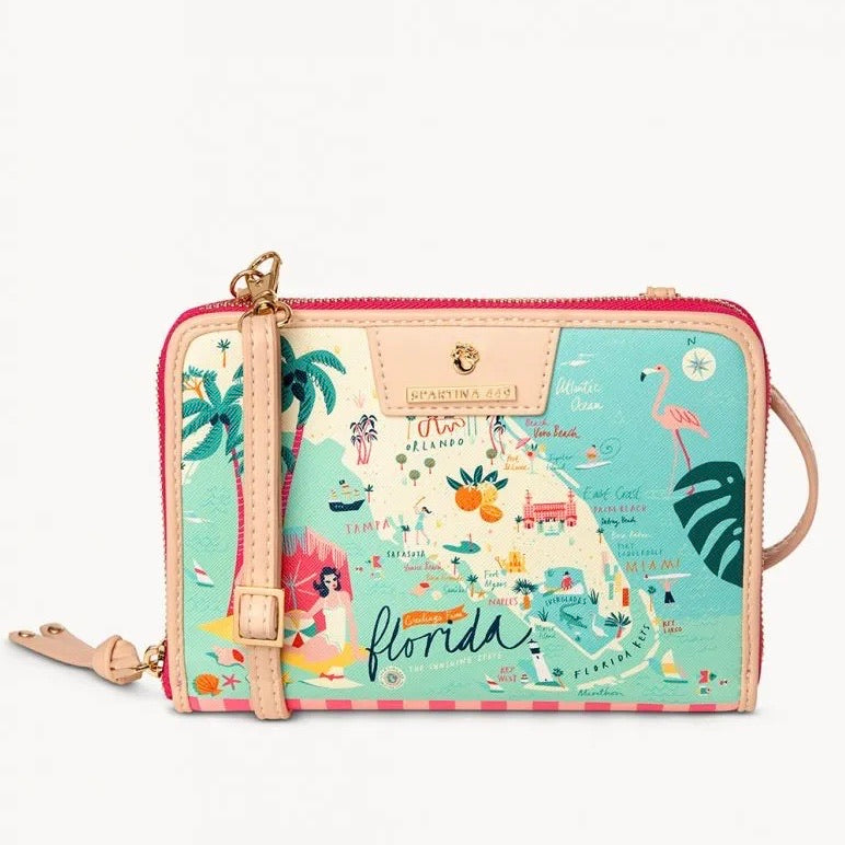 Spartina Florida All in One Phone Crossbody